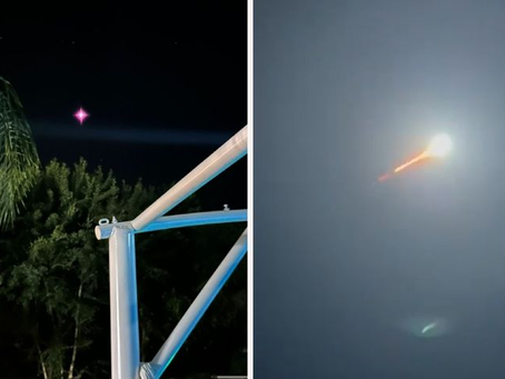 Reportan caída de supuesto meteorito al sur de Monterrey; usuarios captan el fenómeno en video