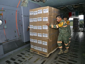 México responde a la tragedia en Colombia: envía 58.5 toneladas de ayuda humanitaria