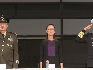 Fuerzas Armadas cierran filas con Sheinbaum en histórica ceremonia militar