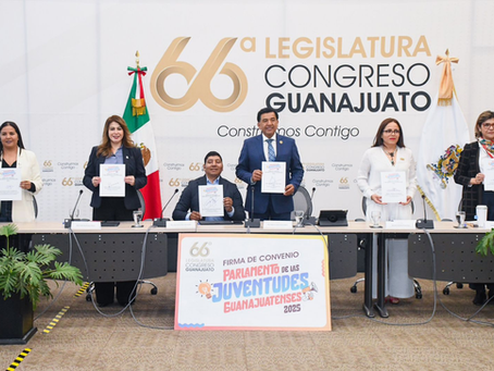 PRODHEG PARTICIPA EN EL PARLAMENTO DE LAS JUVENTUDES GUANAJUATENSES 2025