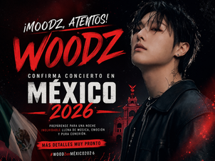 ¡MOODZ, atentos! WOODZ confirma concierto en México 2026