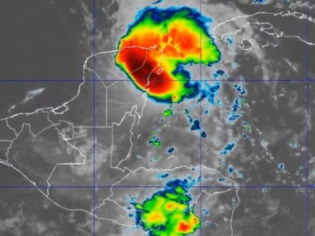 Huracán Beryl toca tierra en Quintana Roo como categoría 2