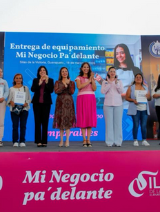 Entrega Gobernadora apoyos a emprendedoras con “Mi Negocio Pa’Delante”
