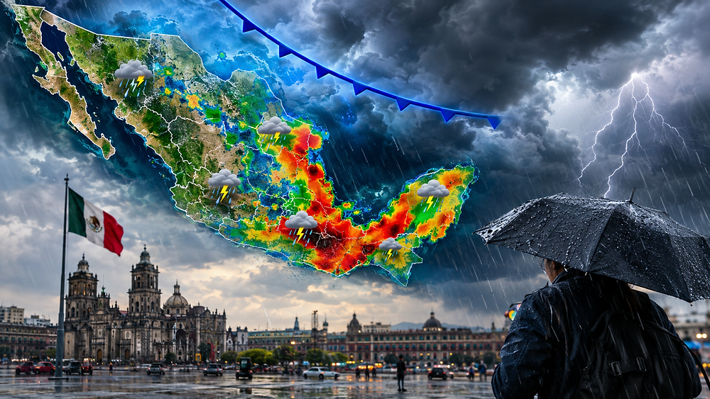 Las 5 tormentas que afectarán a Guanajuato este lunes 5 de octubre