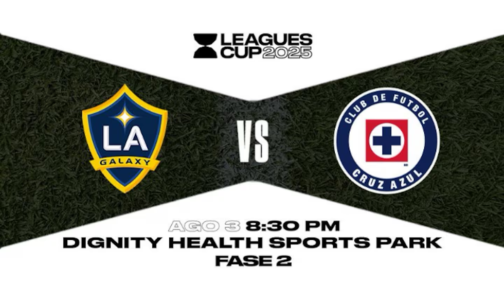 Cruz Azul y LA Galaxy se juegan la vida en la Leagues Cup en un duelo de alto voltaje