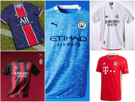 Nuevos uniformes de los clubes de Europa
