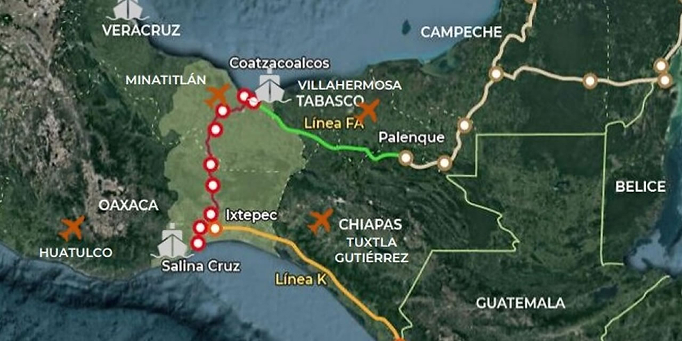 El Corredor Interoceánico del Istmo de Tehuantepec avanza como alternativa al Canal de Panamá en 2026