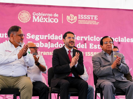 Juan Miguel Ramírez Sánchez impulsa histórica transformación en salud: van por nuevo hospital del ISSSTE y avances firmes con el IMSS