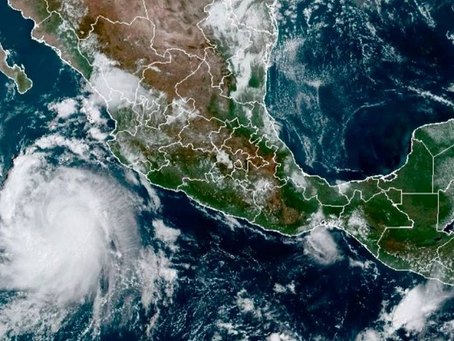 SMN Vigila Dos Zonas de Baja Presión en el Pacífico con Potencial de Desarrollo Ciclónico