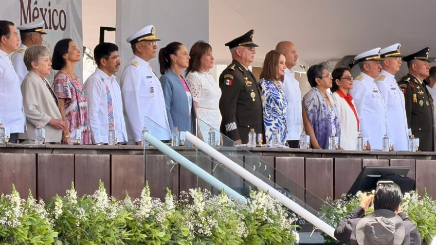 Sheinbaum encabeza histórica ceremonia en Veracruz y reafirma unidad nacional en la Heroica Defensa del Puerto