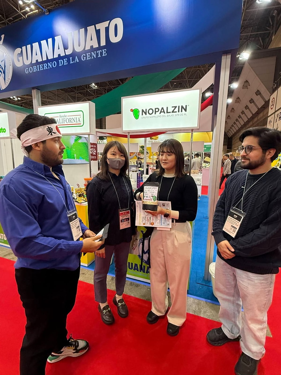 Guanajuato fortalece su presencia en Asia con una participación destacada en FOODEX Japón 2026