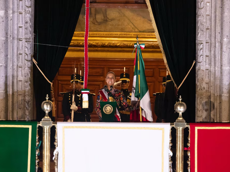 ¡Viva México independiente y soberano! asi fue el grito de Sheinbaum en la celebración