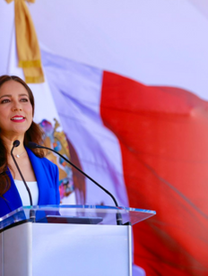 Abanderan a 25 escoltas escolares en ceremonia del Día de la Bandera en Guanajuato