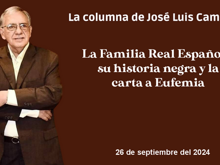 La Familia Real Española; su historia negra y la carta a Eufemia