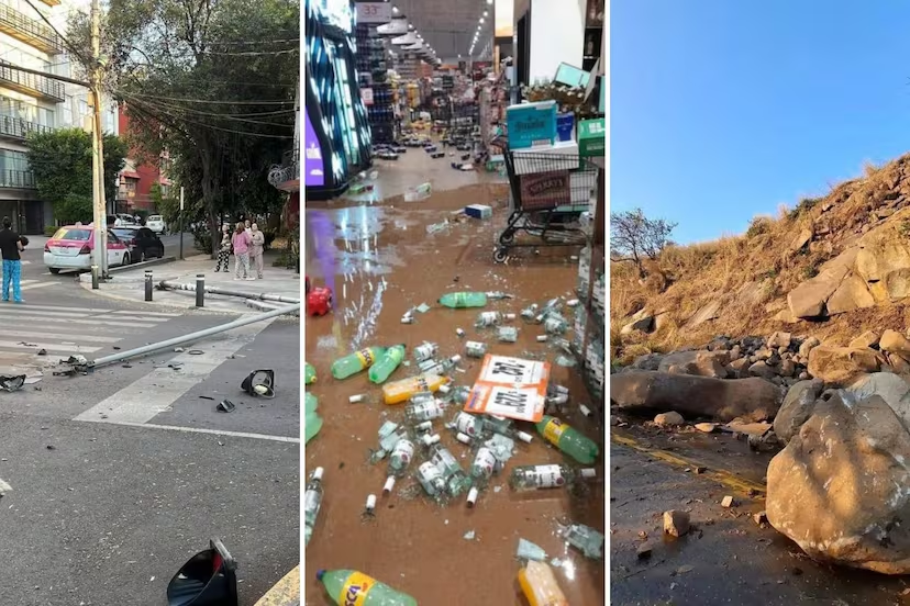 TEMBLOR GOLPEA FUERTE: Sismo Magnitud 6.5 sacude México; hay daños, lesionados y AL MENOS UNA PERSONA MUERTA