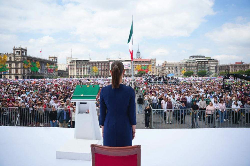 Lo que dijo Sheinbaum en el Zócalo que sorprendió a todos