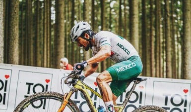 El Ciclista de montaña Mexicano José Gerardo Ulloa Arévalo dentro de los mejores 10