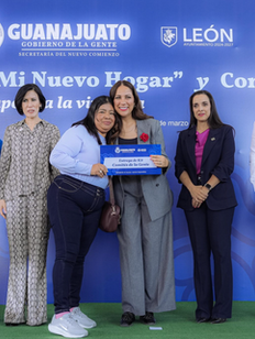 Entrega Libia Dennise Apoyos de Vivienda “Mi Nuevo Hogar” y Kits “Gente Ayudando a la Gente”