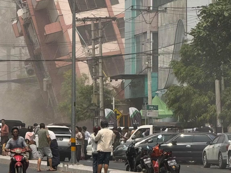 Terremoto de 7.7 en Myanmar y Tailandia sacude la región y provoca derrumbe de edificios