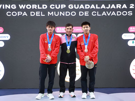 Randal Willars conquista el oro en la Copa del Mundo de Clavados Guadalajara 2025 y hace vibrar a México
