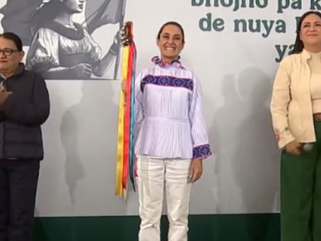 Claudia Sheinbaum encabeza asamblea del FAISPIAM en Querétaro entre muestras de respaldo de pueblos originarios