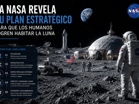 La NASA revela su plan estratégico para que los humanos logren habitar la Luna
