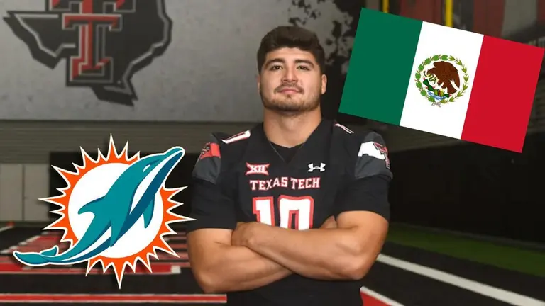 Jacob Rodríguez: De Texas Tech a los Miami Dolphins en el Draft 2026