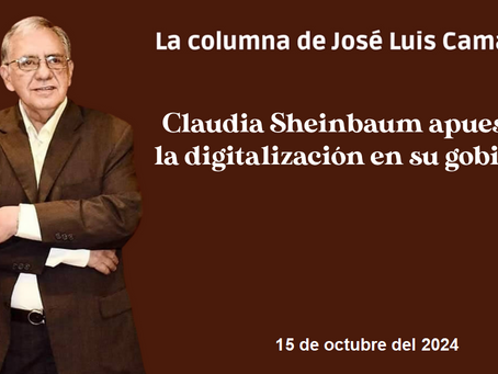 Claudia Sheinbaum apuesta a la digitalización en su gobierno