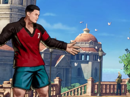 ¡Cristiano Ronaldo llega a los juegos de pelea con su icónica chilena!