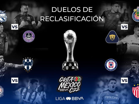 Queda definido el repechaje de La LigaBBVAMX