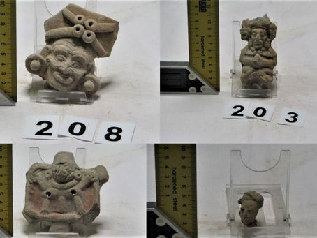 La Secretaría de Cultura y el INAH aseguran la repatriación de alrededor de 750 piezas patrimoniales