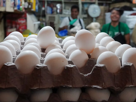 El precio del huevo se dispara más del 10% y ronda los 100 pesos por rejilla