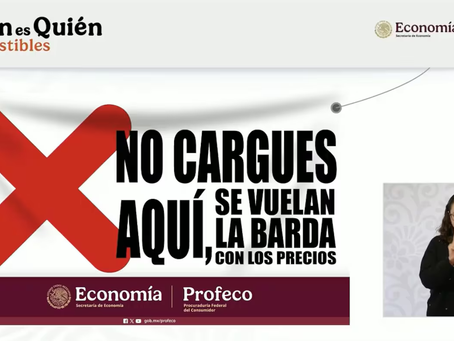 Profeco implementará sanciones y lonas de advertencia contra gasolineras con precios altos