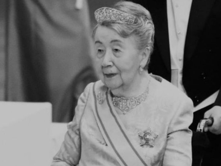 Fallece la princesa Yuriko de Mikasa, la integrante más longeva de la familia real japonesa, a los 101 años