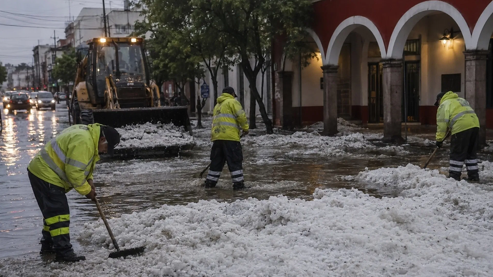 ¡Temporal golpea al país! Lluvias severas y granizadas amenazan a más de 15 estados