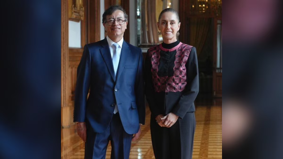 Gustavo Petro revela reunión con Sheinbaum en Palacio Nacional y lanza polémicas acusaciones sobre injerencia política