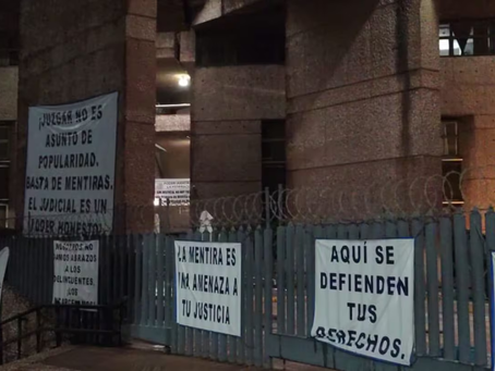 Trabajadores del Poder Judicial inician paro indefinido en rechazo a la reforma propuesta por AMLO