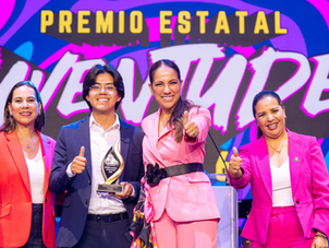 Reconoce Gobernadora talento, creatividad y fuerza las Juventudes de Guanajuato