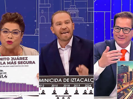 Debate Final en la Carrera por la Jefatura de Gobierno en la CDMX: Inseguridad, Planeación Urbana y Acusaciones de Corrupción en el Centro del Escenario