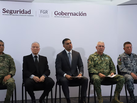 García Harfuch presenta Estrategia Nacional contra la Extorsión instruida por la presidenta Claudia Sheinbaum