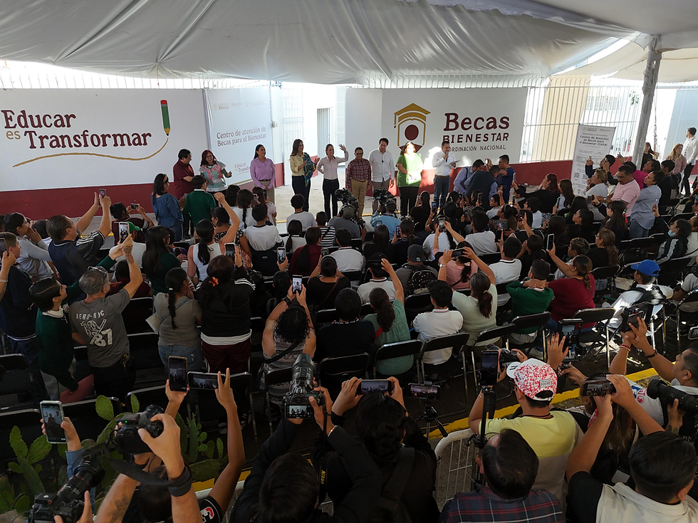 Celaya estrena el primer Centro de Atención de Becas del Bienestar del país y recibe anuncio de nueva Unidad Médica del IMSS