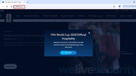 Eset detecta sitios falsos: estafadores lanzan páginas falsas de la FIFA para robar tus datos