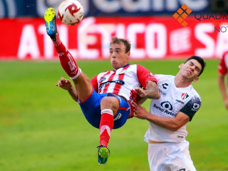 Atlético de San Luis no hizo valer la casa: 1-1 con Atlas