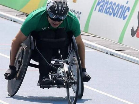 El velocista paralímpico Édgar Cesáreo Navarro se enfoca en Paris 2024