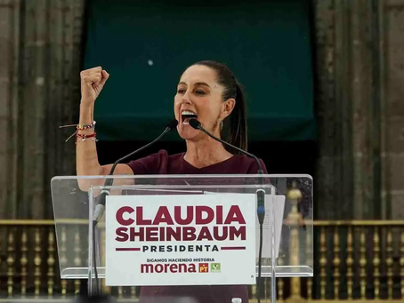 Claudia Sheinbaum lidera la elección presidencial 2024 según la encuesta de salida de El Financiero