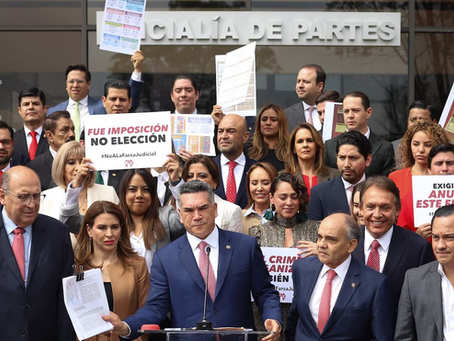 PRI solicita anulación de la elección judicial ante el INE por “imposición desde el poder”
