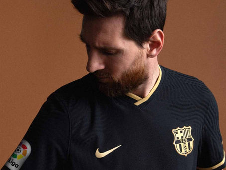 Barcelona presenta elegante playera de visitante