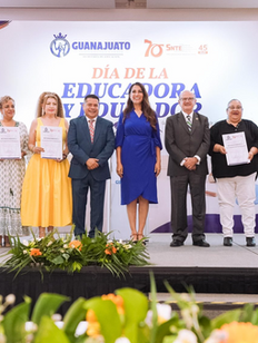 Reconoce Gobernadora vocación, compromiso y sensibilidad de las educadoras y educadores de Guanajuato