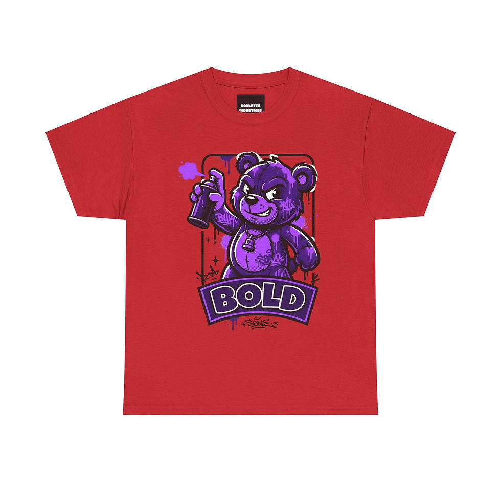 Thumbnail: Bold Bear Spray Paint T‑Shirt