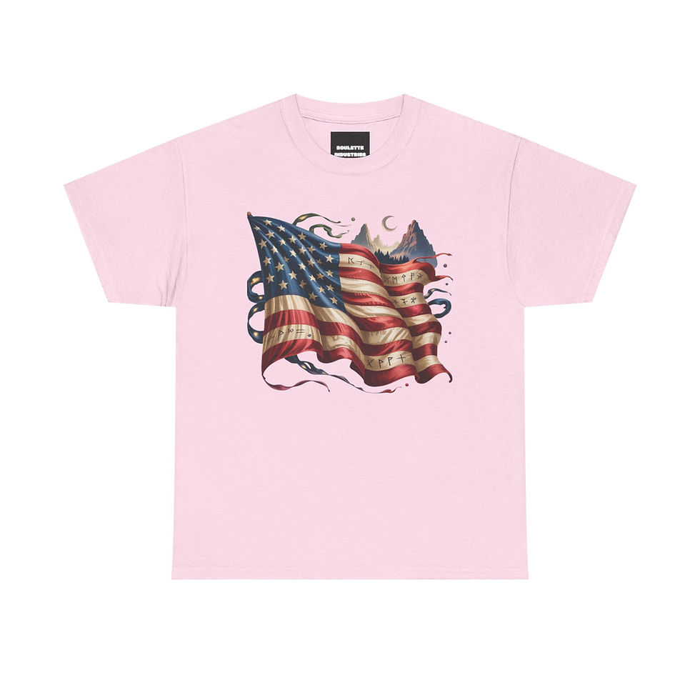 Thumbnail: Patriotic Unisex T-Shirt - Celebrate Freedom, American Flag Tee, 